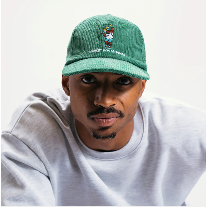 MARKET INVITATIONAL 5 PANEL CORDUROY HAT