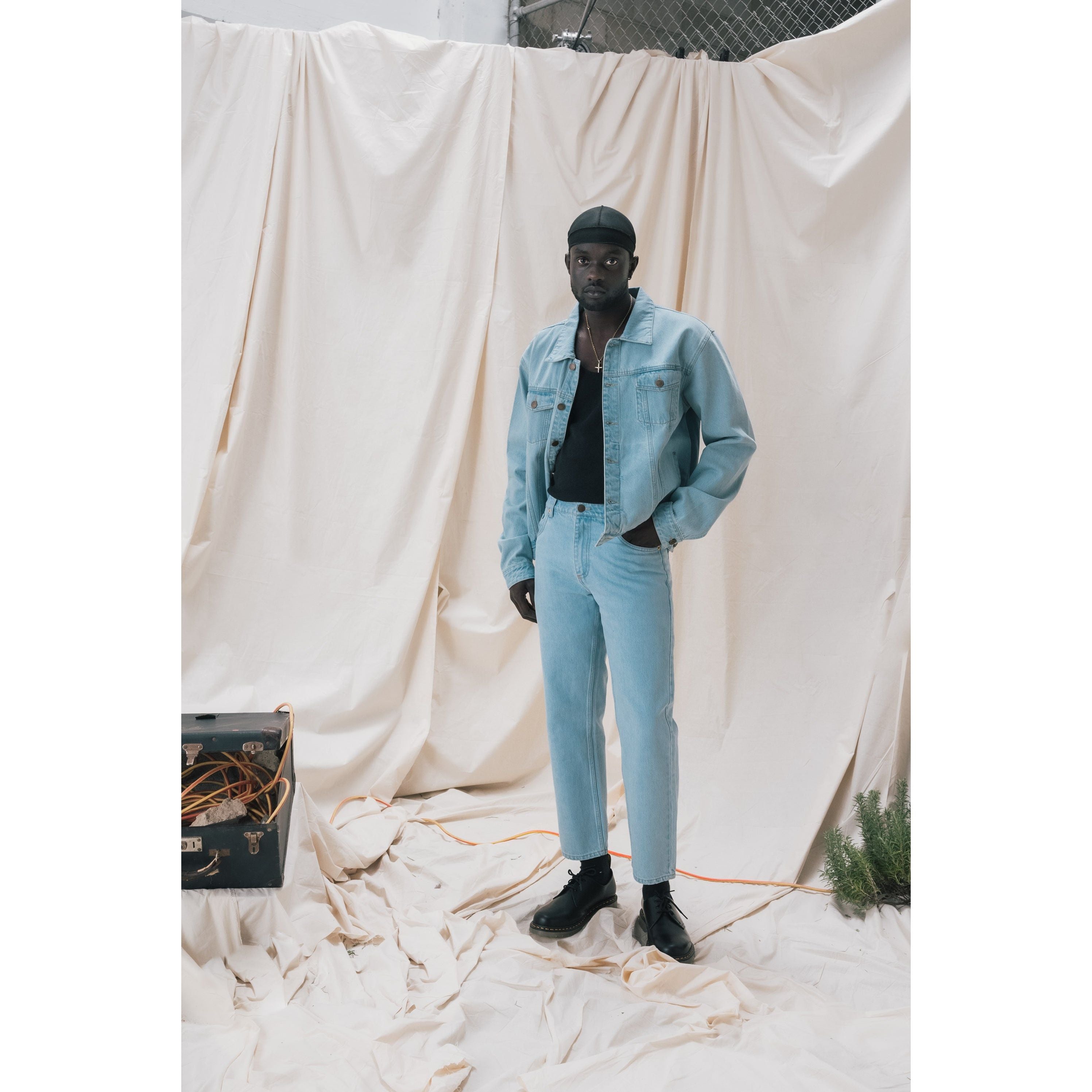 Trucker Jacket in 1991 Denim Blue