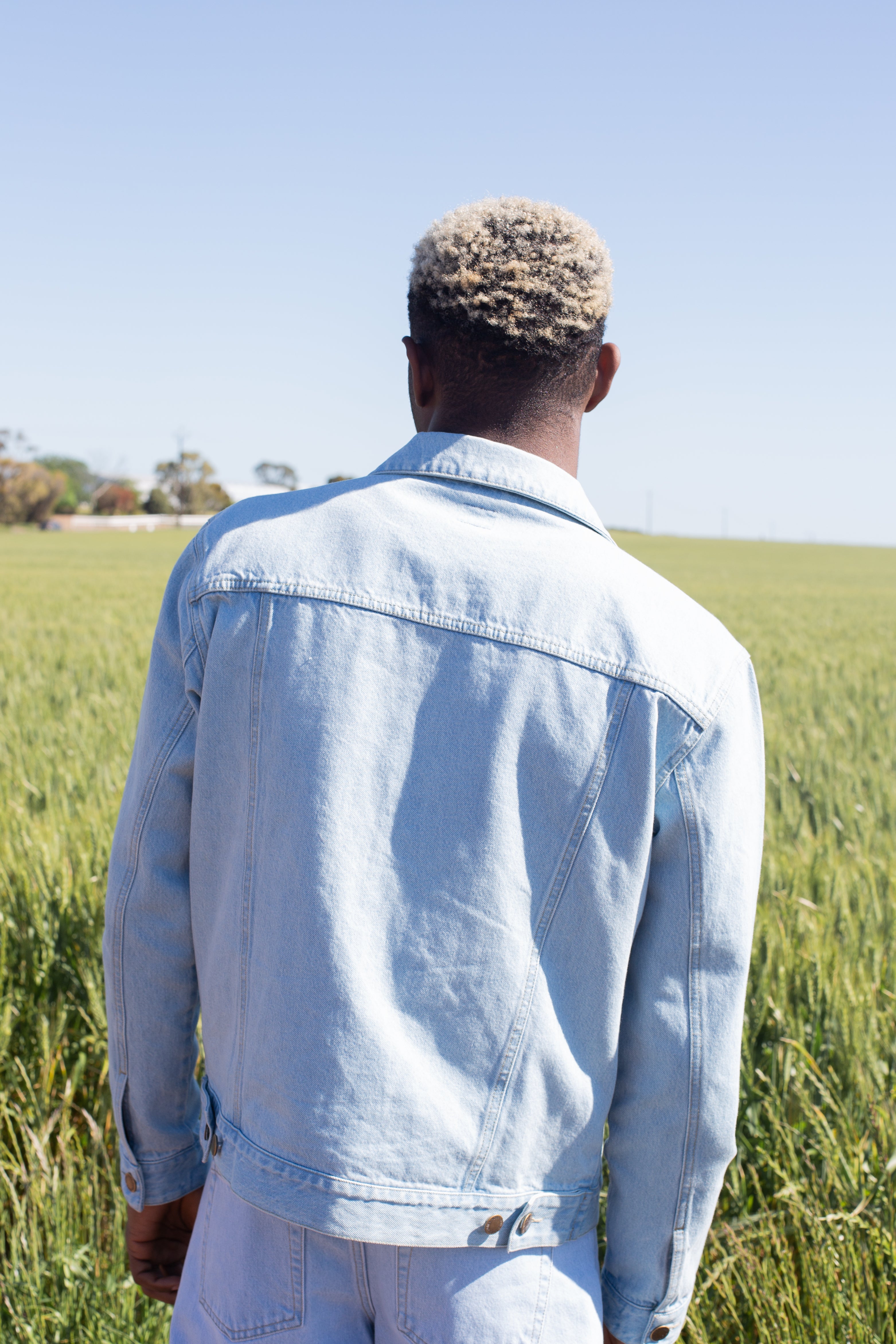 Trucker Jacket in 1991 Denim Blue