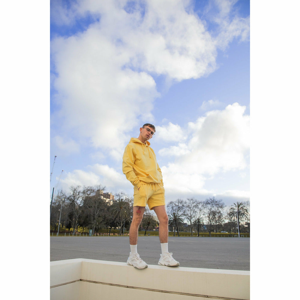 Capital Sweatshorts in Yellow - nowa.