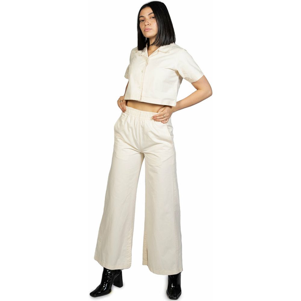 Wide Leg Pant Pearled Ivory