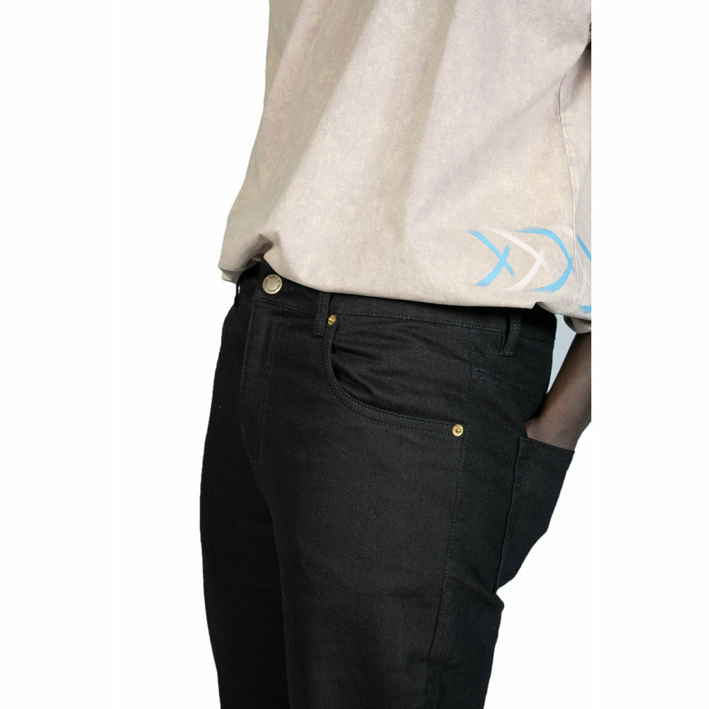 1991 Mid Rise Straight Leg Jean Black