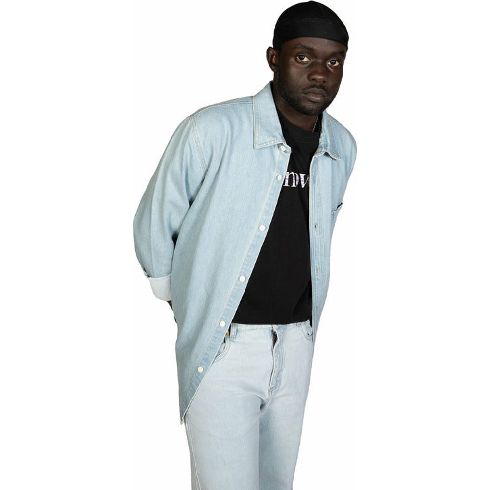 Worker Over-shirt in Light Blue