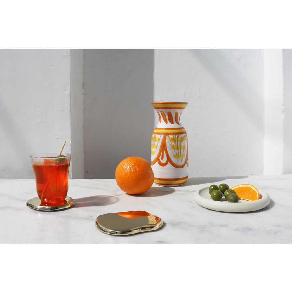 Brass Cocktail Coasters