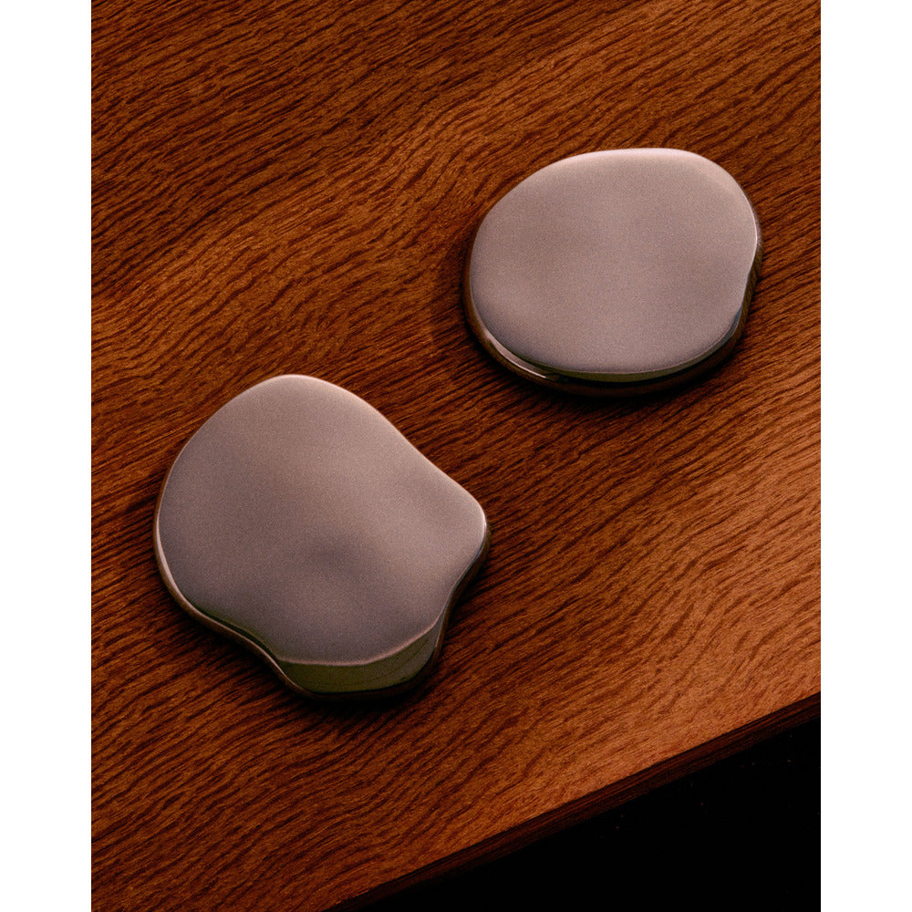 Silver Cocktail Coasters