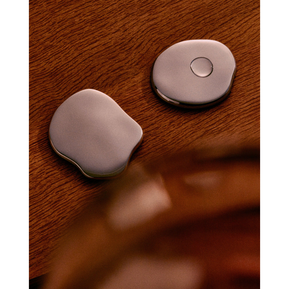 Silver Cocktail Coasters