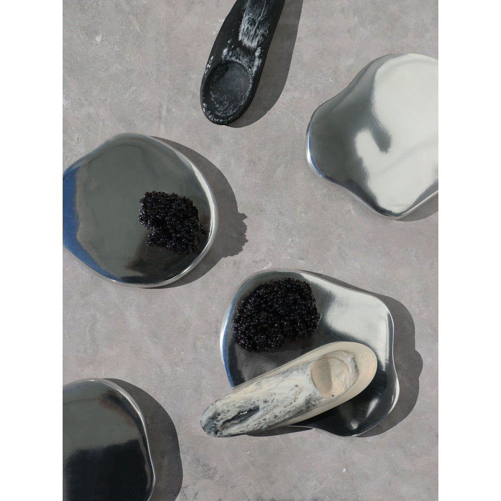 Silver Cocktail Coasters