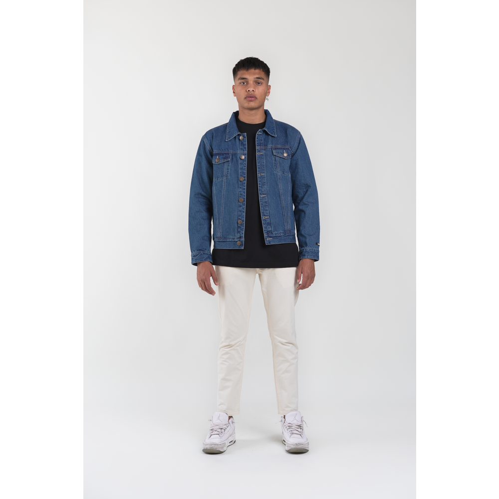 Trucker Jacket in 1991 Mid Wash Denim Blue