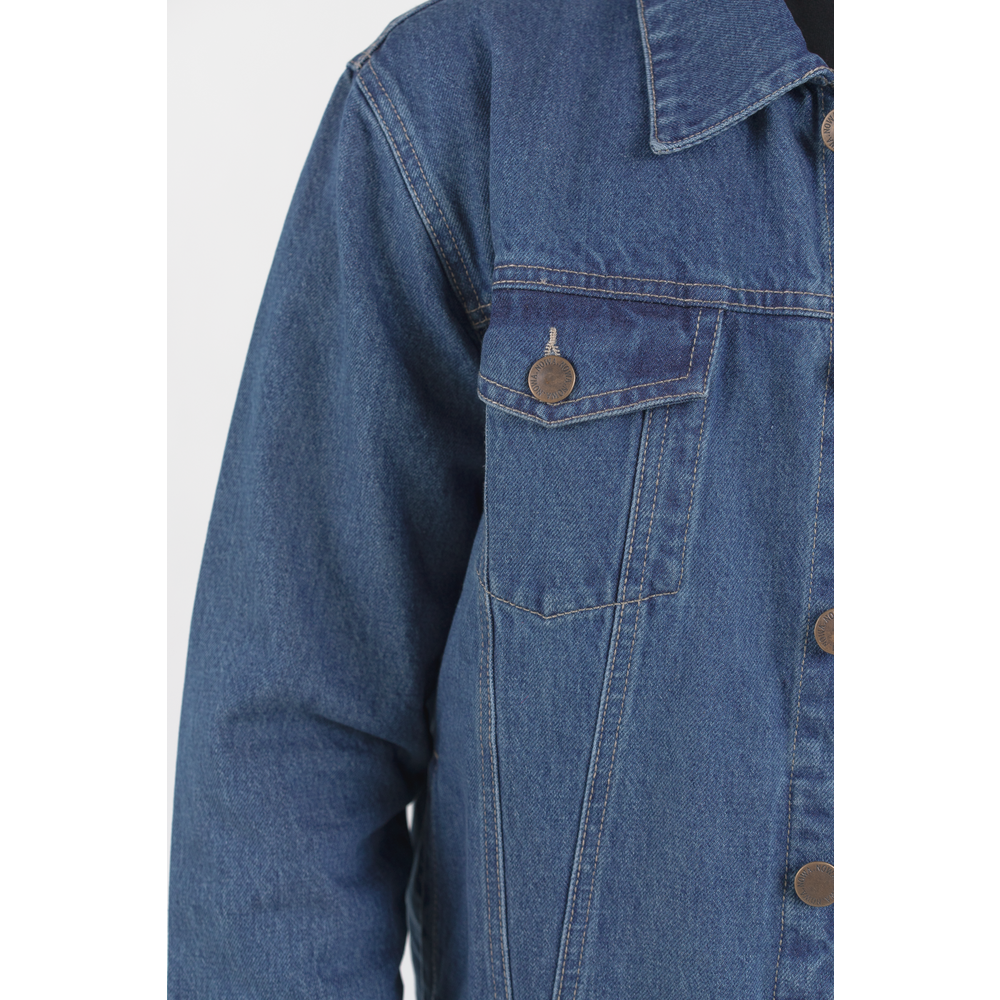 Trucker Jacket in 1991 Mid Wash Denim Blue
