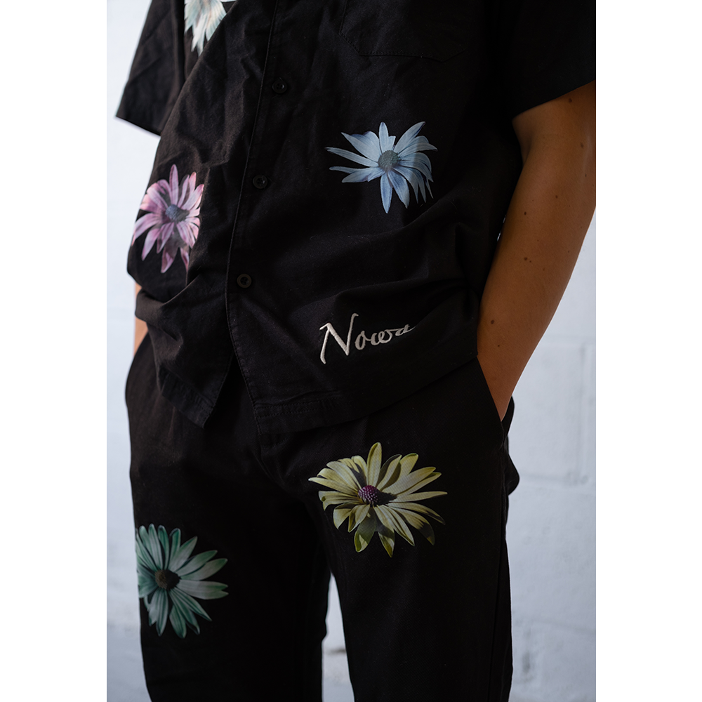 Flower Camp Collar Short Sleeve