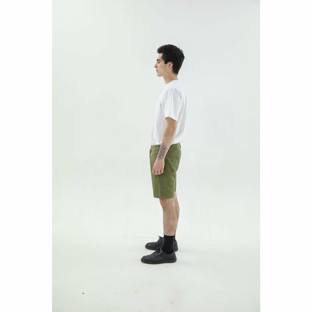 Yuri Chino Short - Army Green - nowa.
