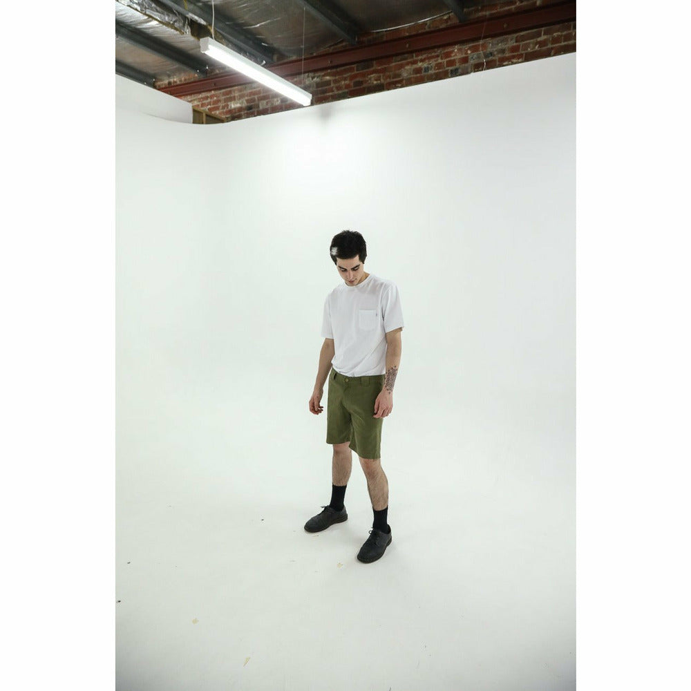 Yuri Chino Short - Army Green - nowa.