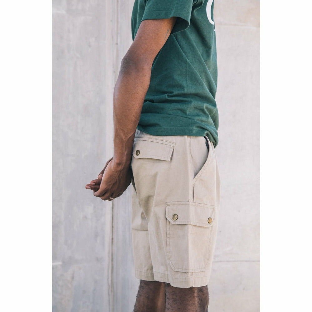 Hudson Stomper Cargo Shorts - Tan - nowa.