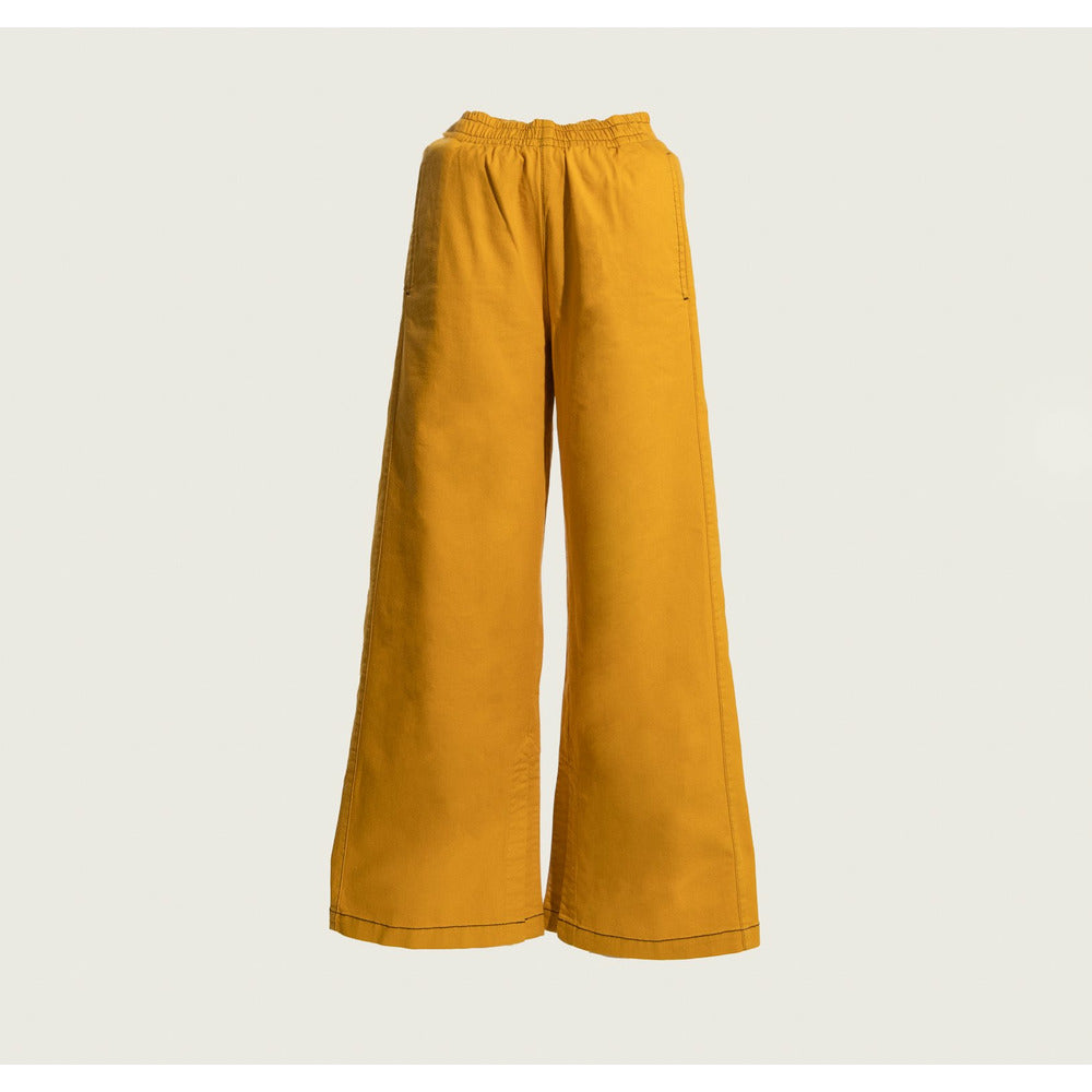 Wide Leg Pants in Honeycomb