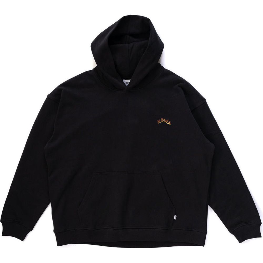 Puppet Hoodie - Meteor Black, Heavy Weight 100% Cotton Fleece - 400GSM