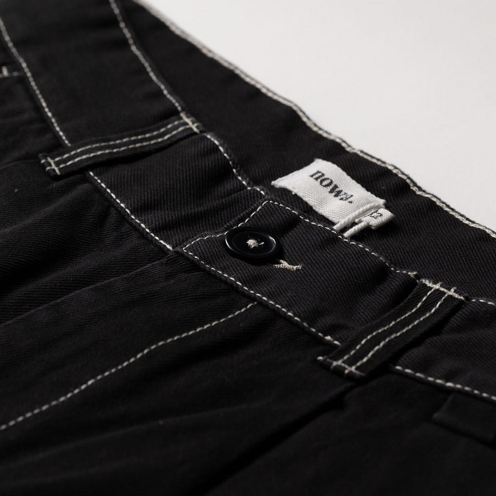 1920 Relaxed Leg Cropped Trouser - Black