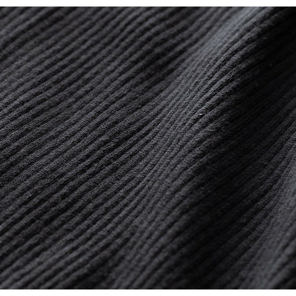 Ribbed Tank Top in Black