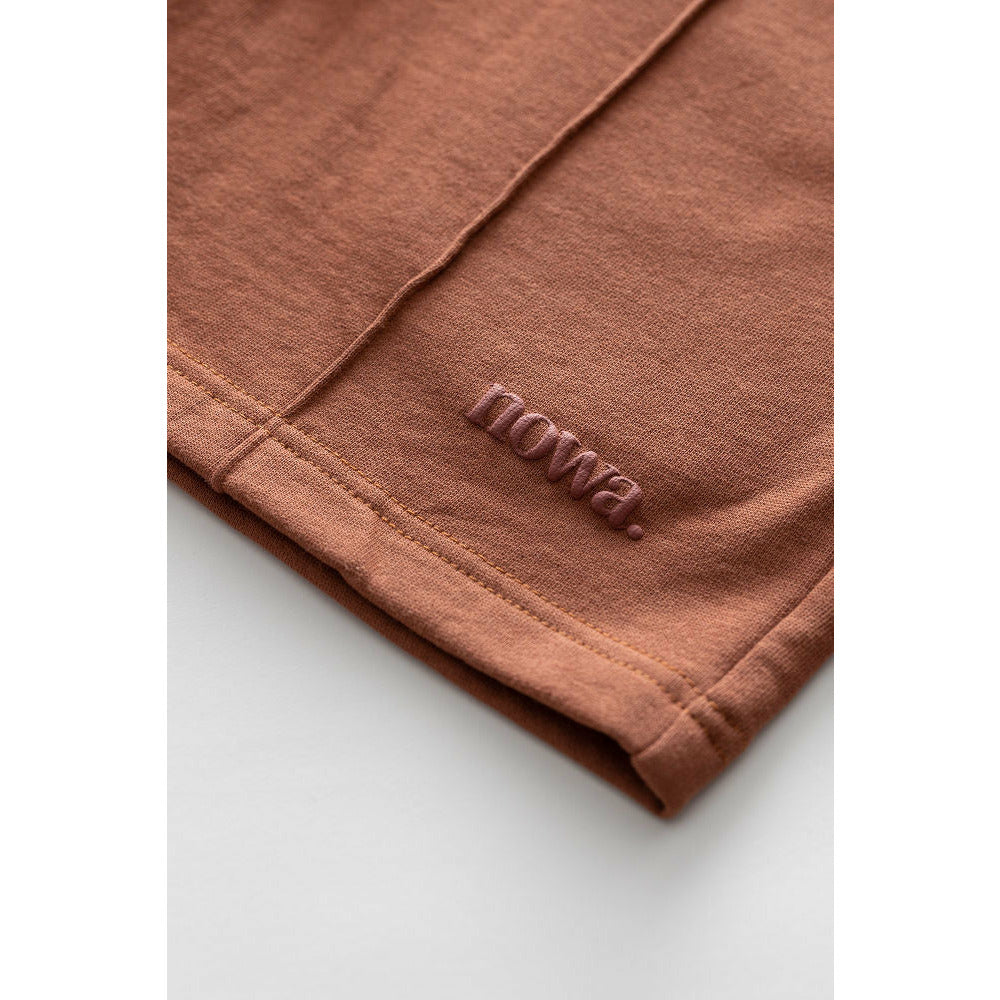 Unisex Sweat Shorts in Coconut Brown