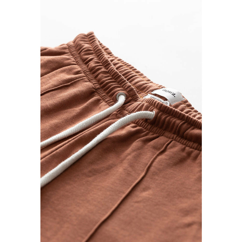 Unisex Sweat Shorts in Coconut Brown