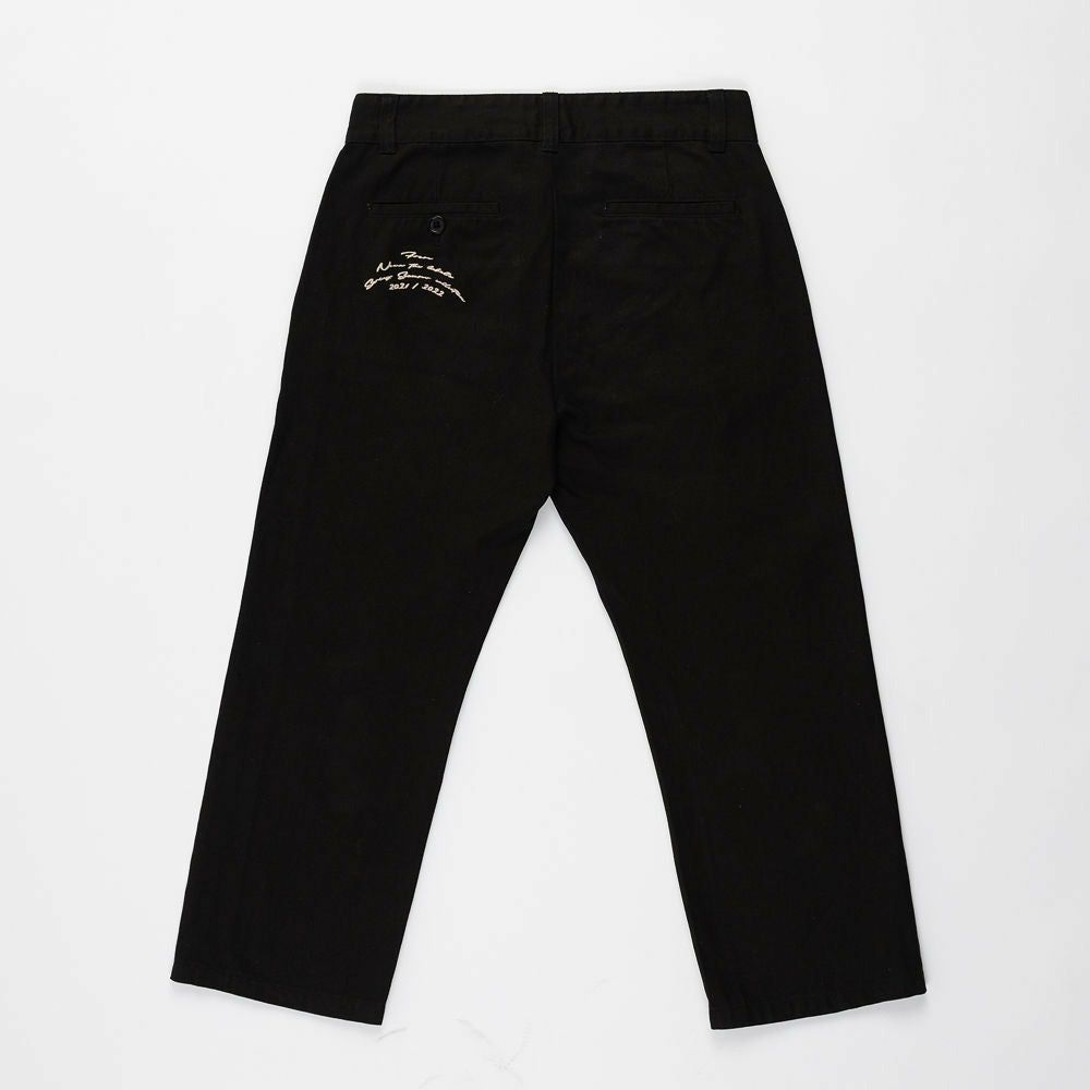 1990 Cropped Relaxed Leg Flower Trouser