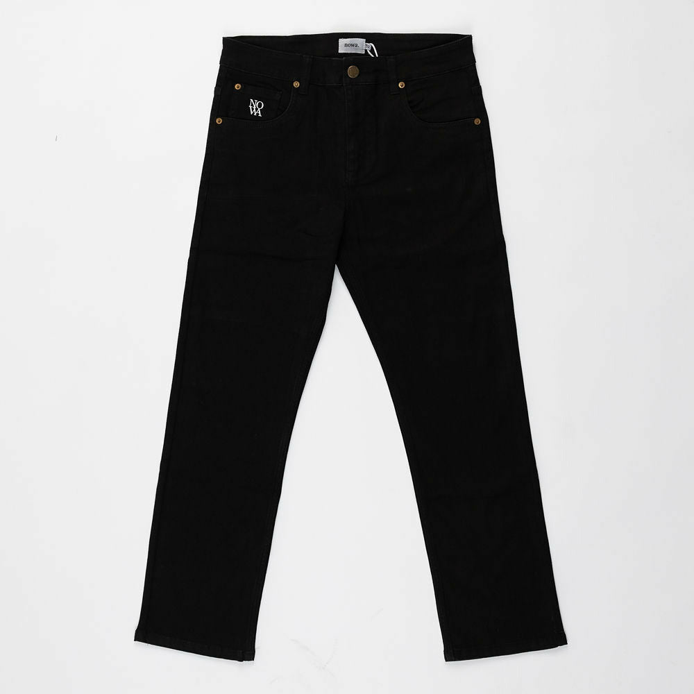 1991 Mid Rise Straight Leg Jean Black