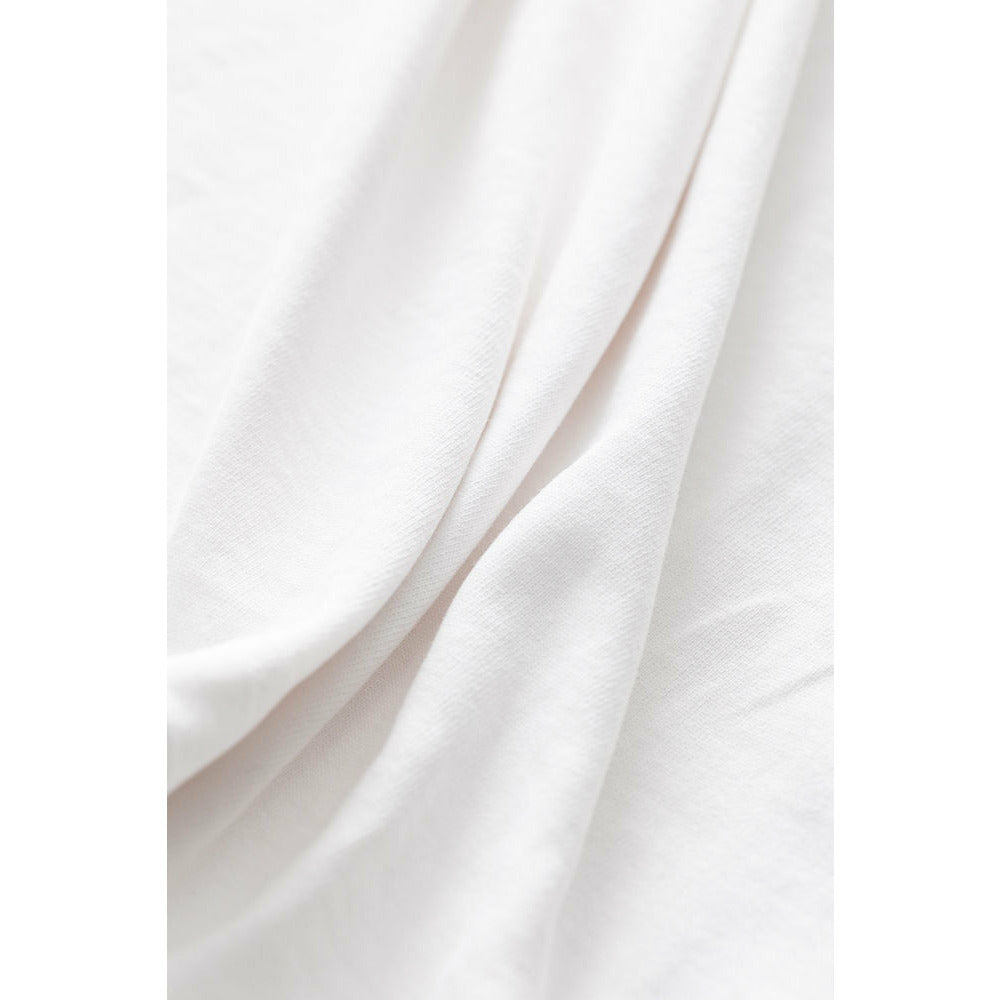 Multi Colour Wavy Tee in White