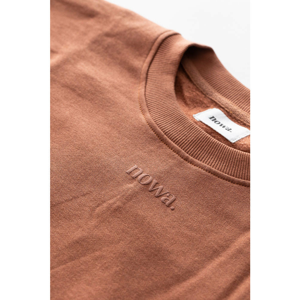 Crewneck In Coconut Brown
