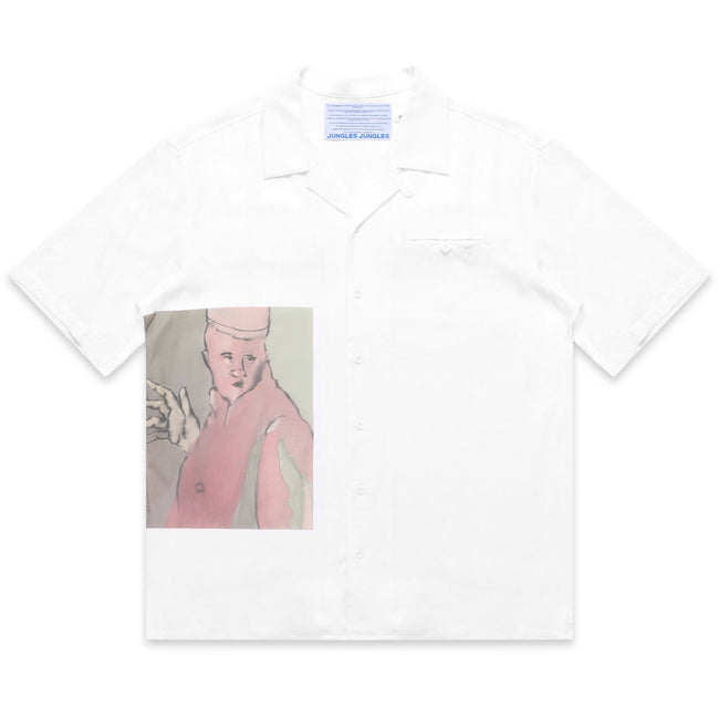 Untitled S/S Button Down Shirt - White