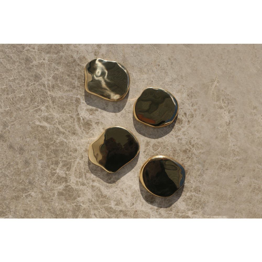 Brass Cocktail Coasters