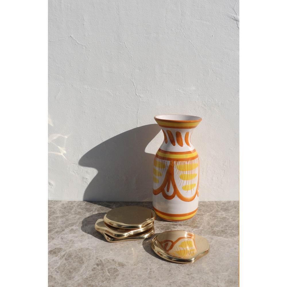 Brass Cocktail Coasters