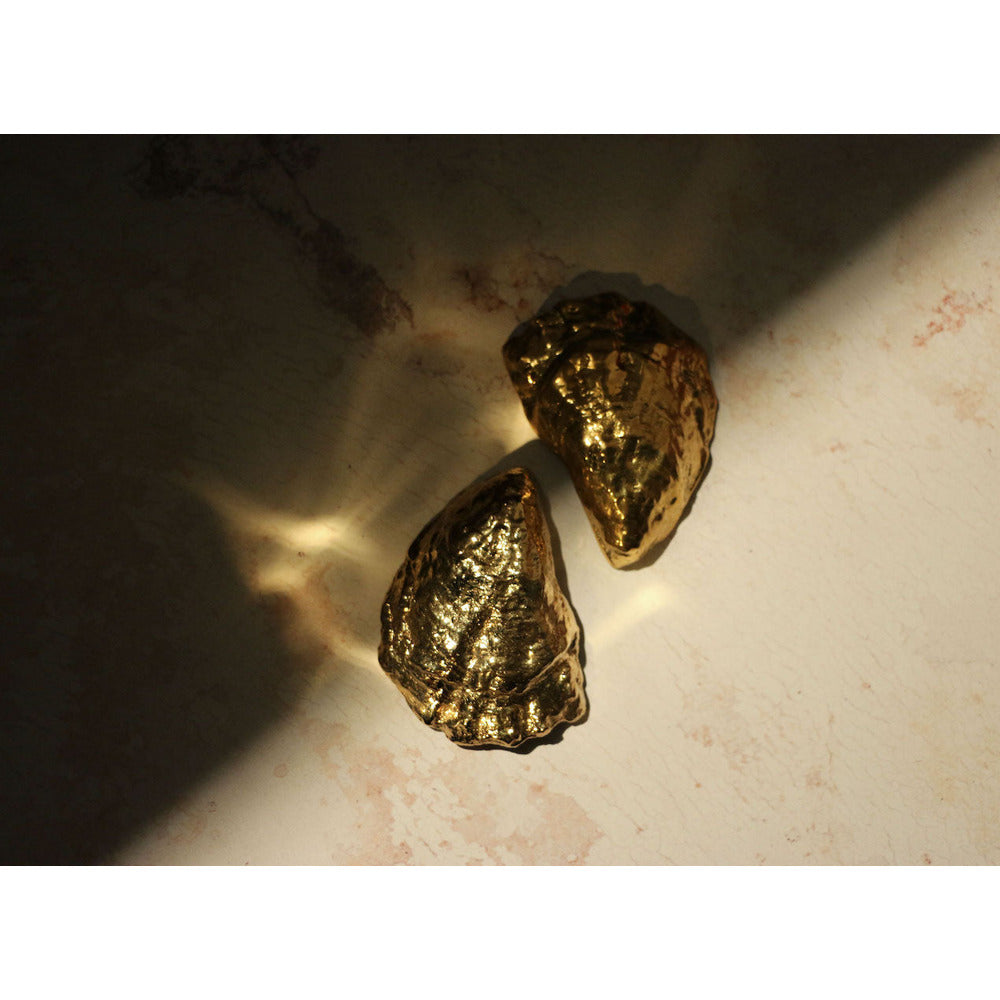 Oyster Incense  Holder - Brass