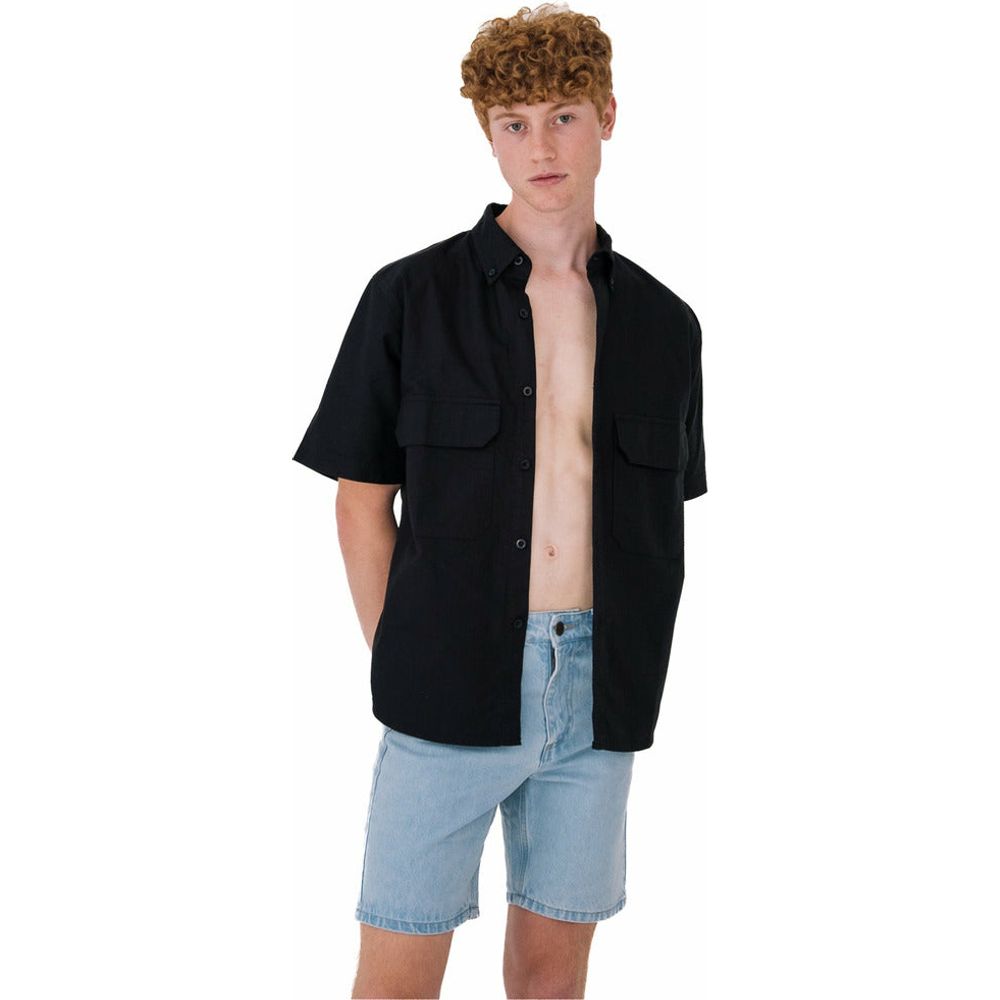 Cousin S/S Oxford Shirt  Black