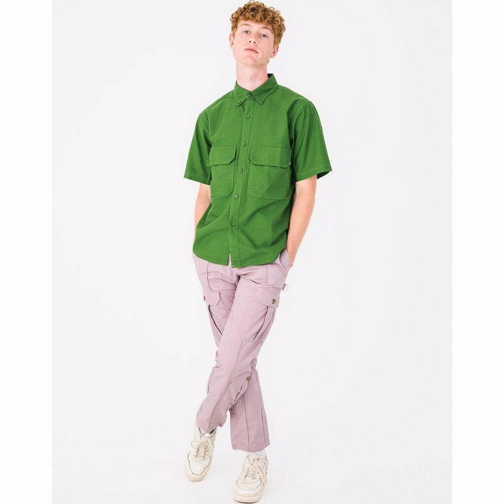 Cousin Oxford S/S Shirt - Garden Green
